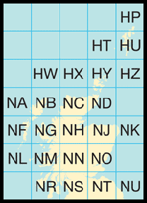 Ordnance Survey grid squares